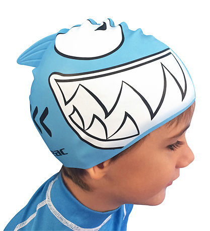 Seac Badekappe - Junior - Hai - Blau