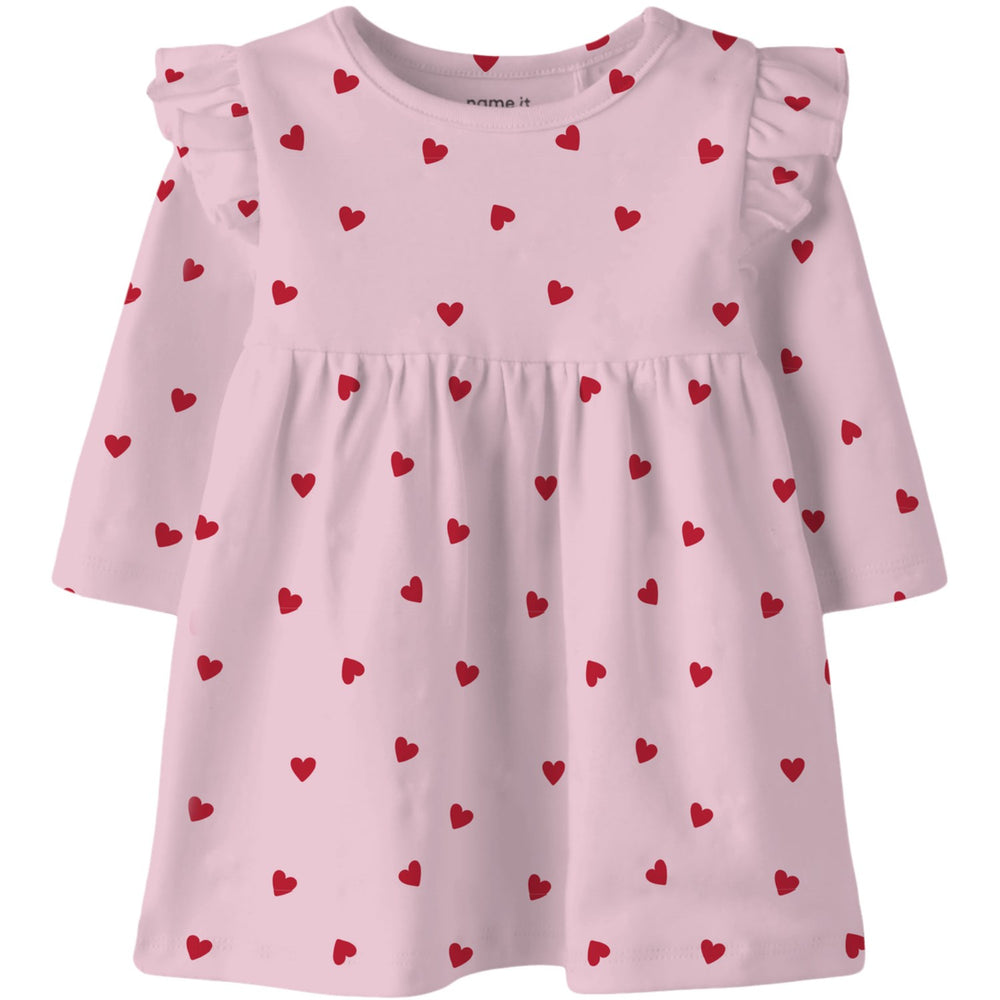 Køb Name It Cradle Pink Nbfbheart Ls Kjole