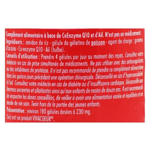 Superdiet Coenzima Q10 + Alho 180 cápsulas