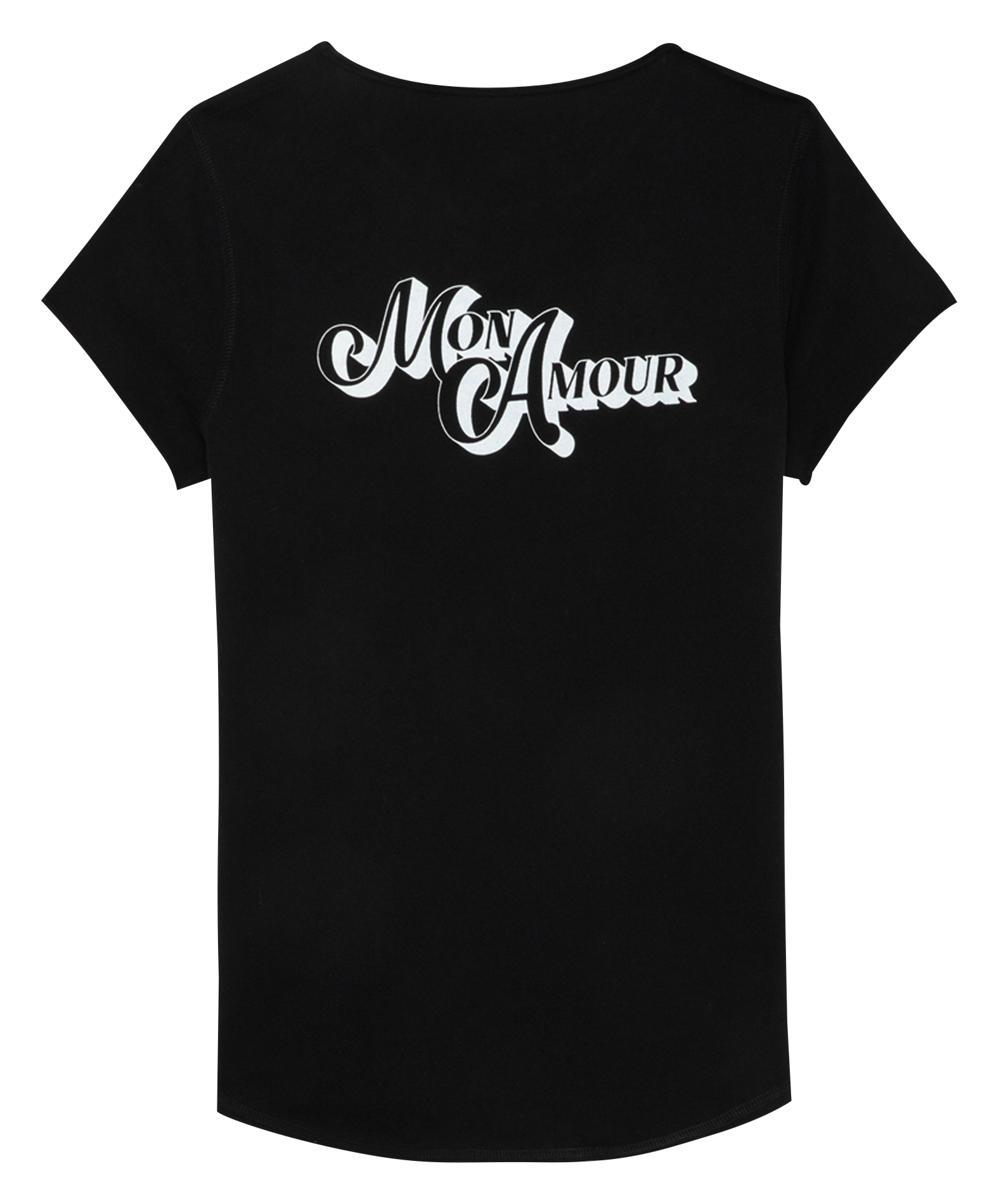 Tee-shirt tunisien en coton biologique | Noir