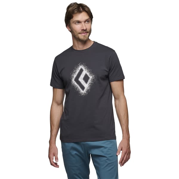 T-shirt escalade BLACK DIAMOND CHALKED UP 2.0 SS TEE CHARCOAL