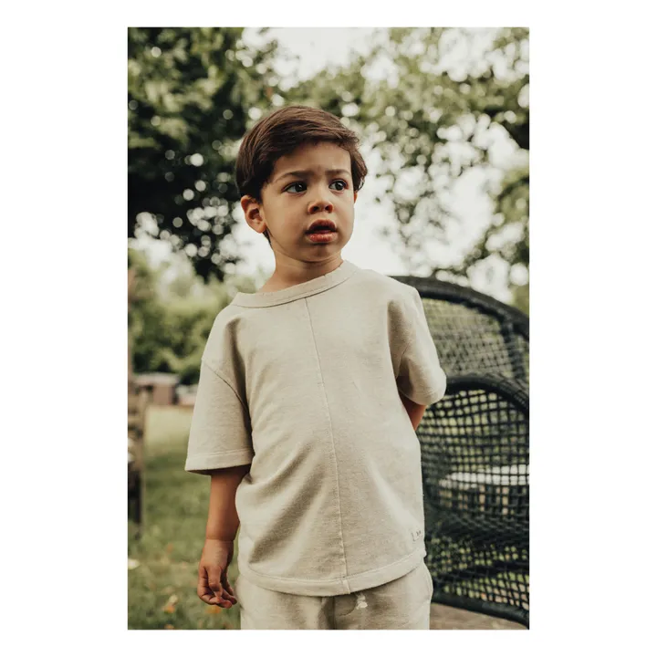 Baje Studio T-Shirt Wagga  | Gris clair