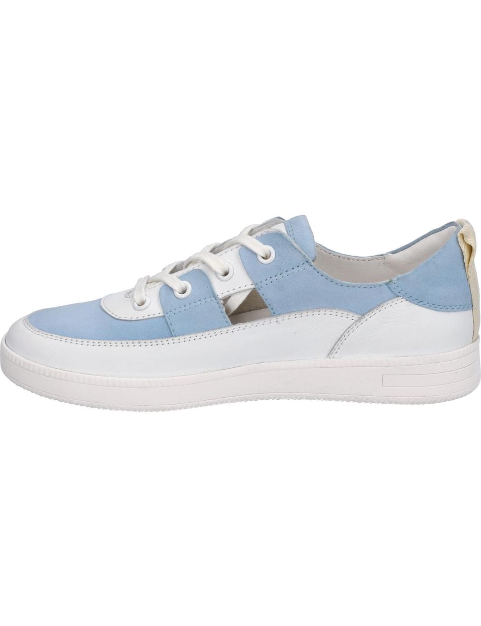 Sneaker Marling 03, weiss-skyblue