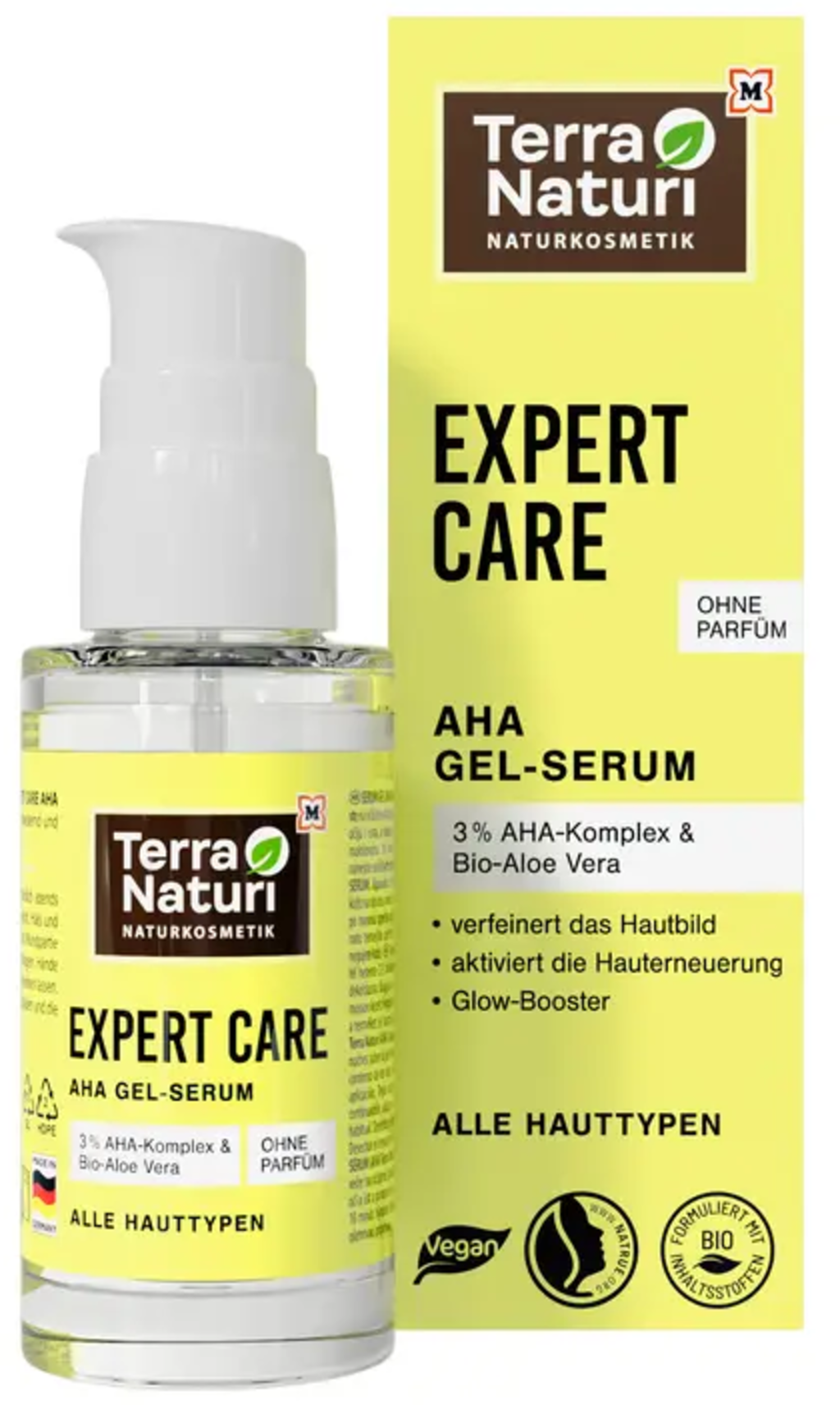 Terra Naturi  EXPERT CARE AHA Gel-Serum, 30 ml