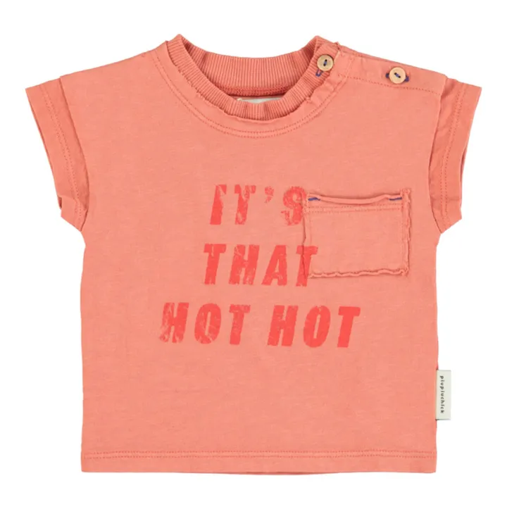 Piupiuchick T-Shirt Hot Hot | Terracotta