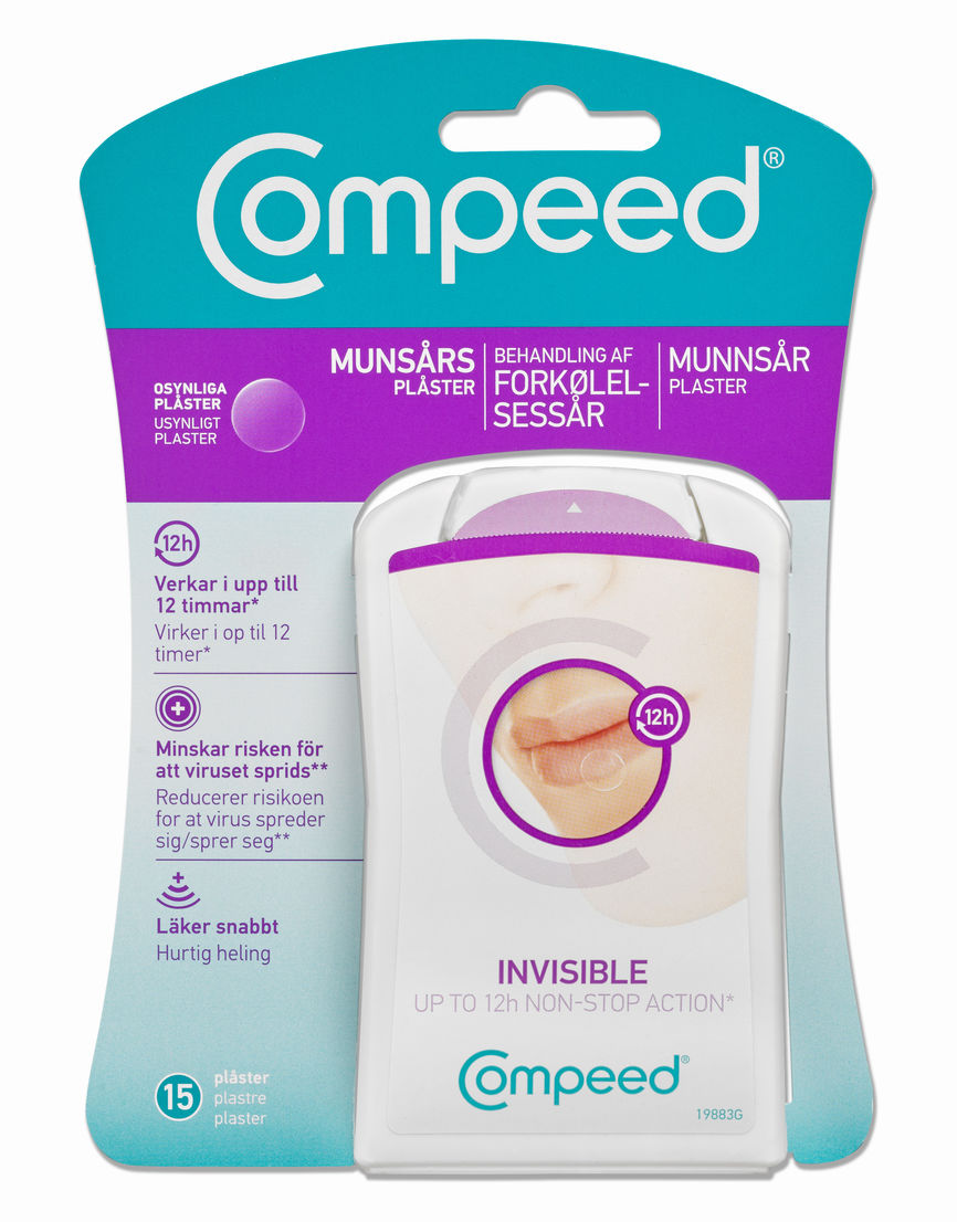 Compeed munnsårplaster 15 stk