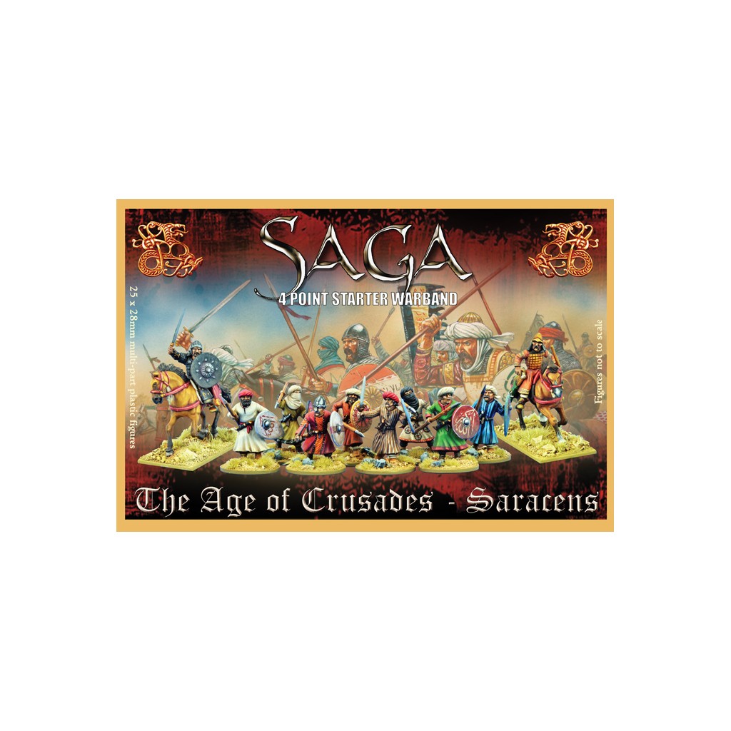 Saga: Plastic Saracen Starter Warband (4 points)