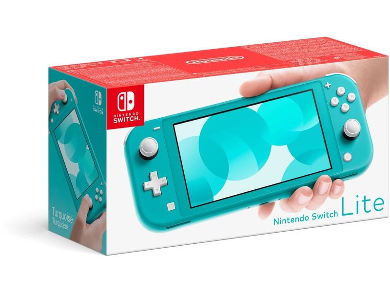 Nintendo Handheld Switch Lite Türkis Die Spielkonsole für unterwegs