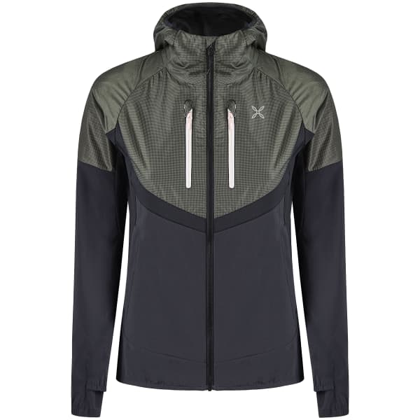 Veste randonnée MONTURA SPITZE HYBRID JACKET W ARDESIA/VERDE SALVIA