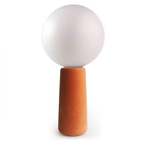 Phare - lampe béton ampoule porcelaine