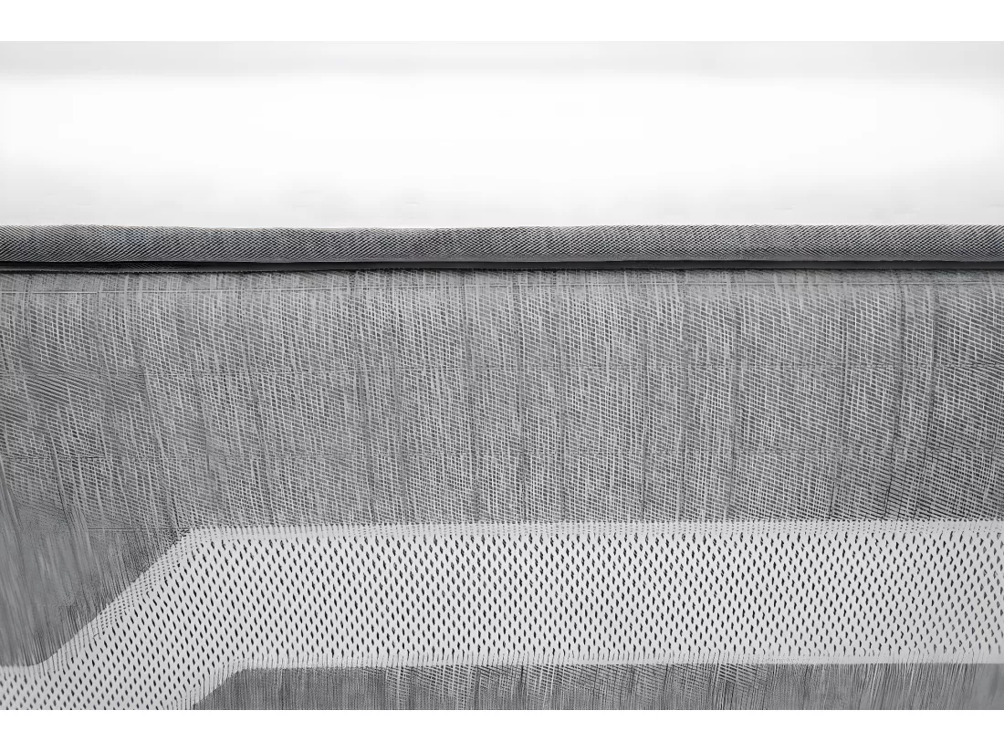 Matelas Select 180x200cm Ressorts ensachés – 26cm et 2 Oreillers viscoélastiques 60x60cm