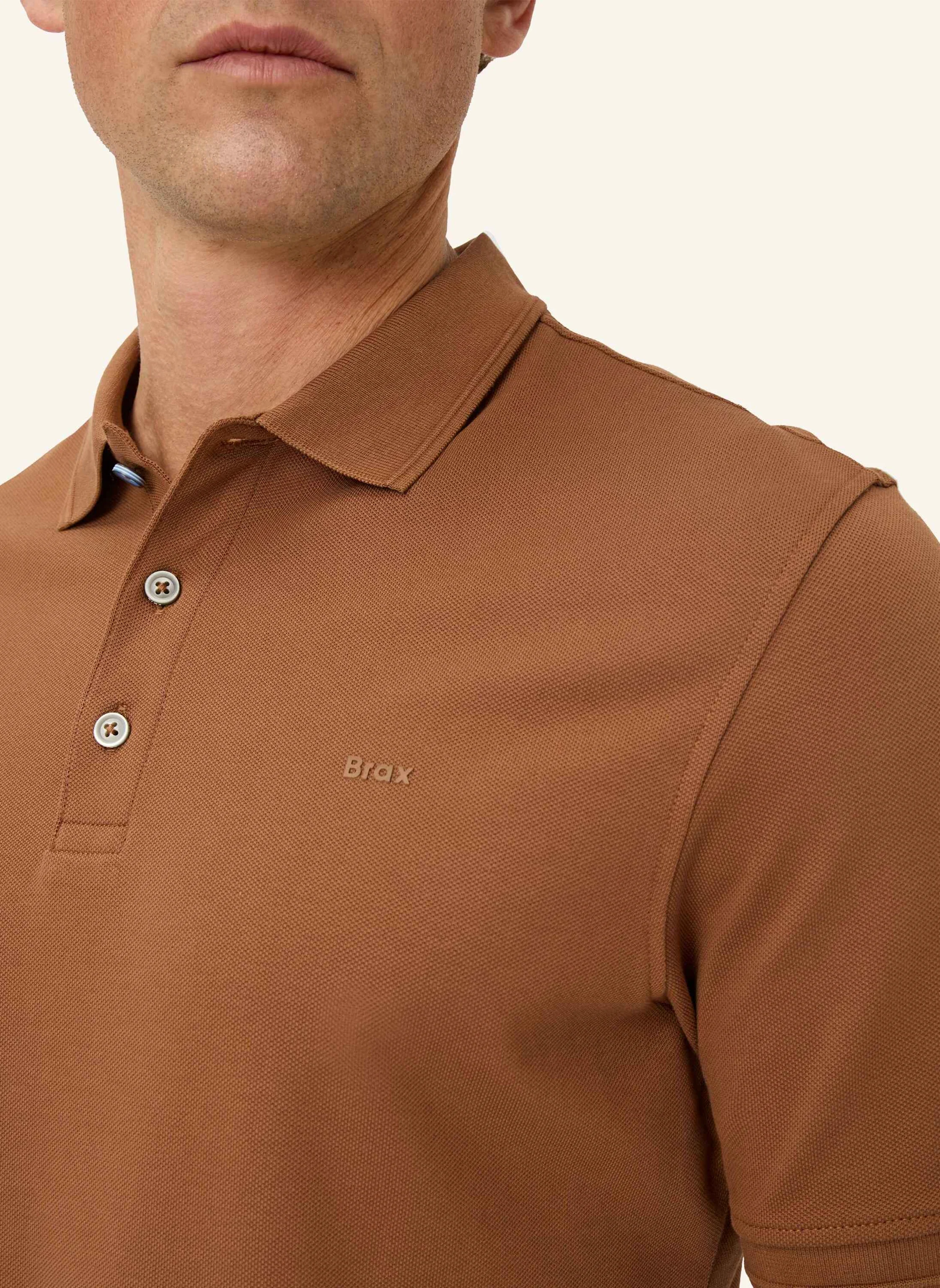 BRAX Piqué-Poloshirt STYLE PETE