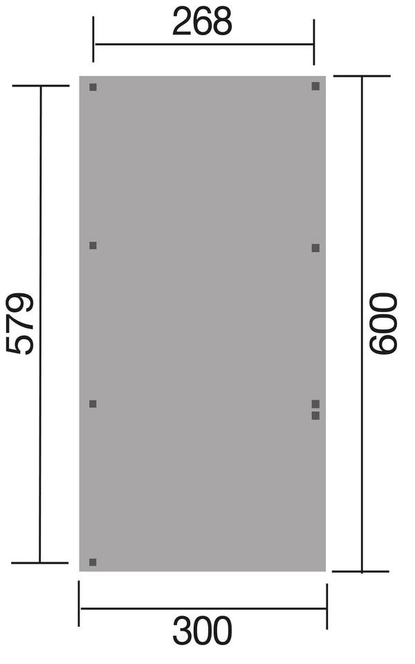 Weka Carport 606 A