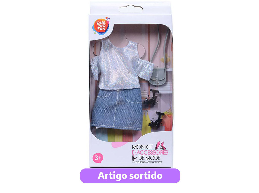 ACESSÓRIOS DE MODA ONE TWO FUN MODELOS SORTIDOS