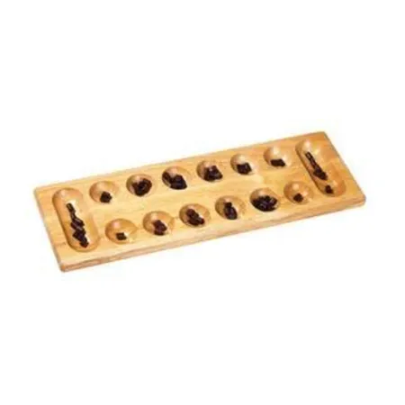 goki Kalaha/Bohnenspiel Holz 47x13 (910=Halbedel)