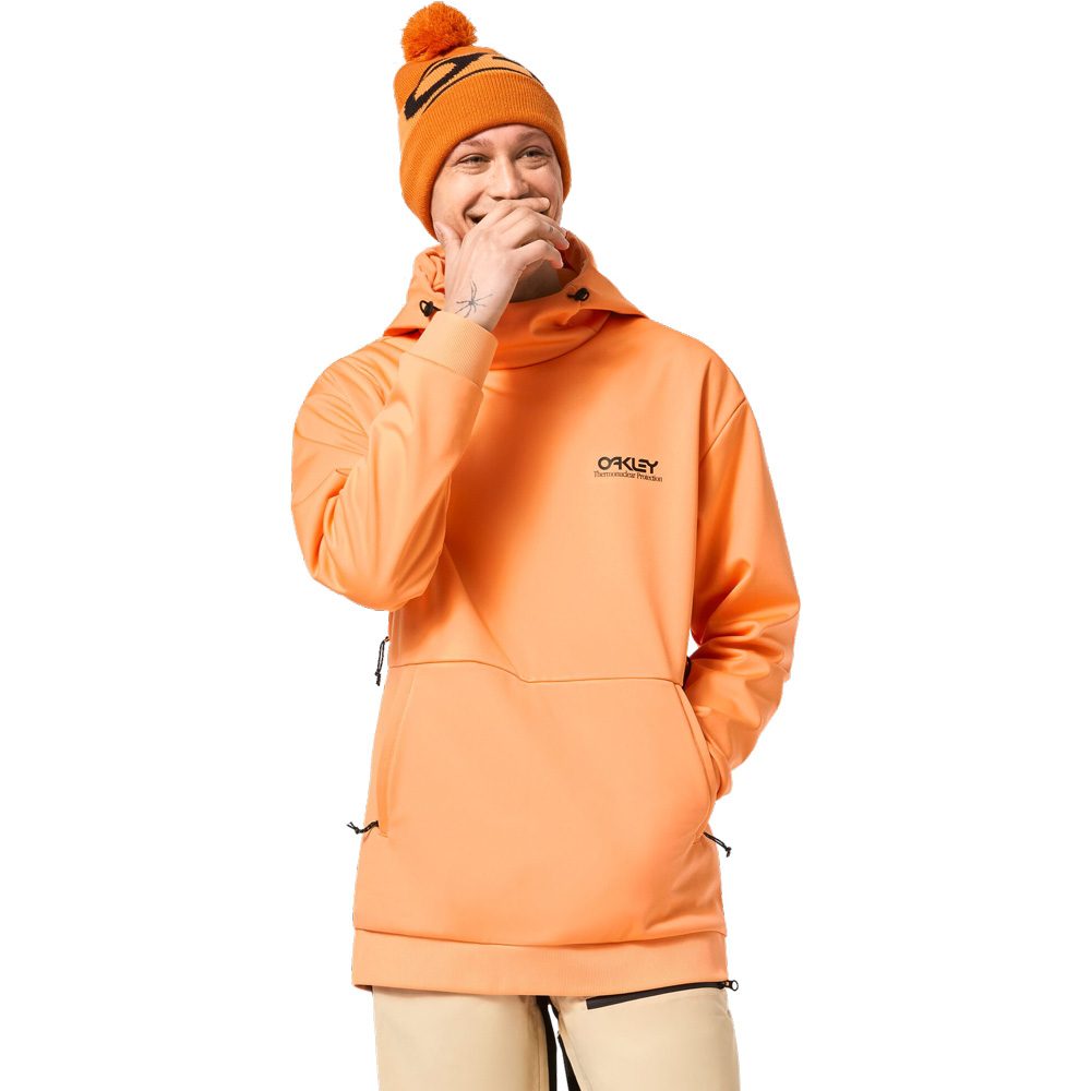 Oakley Park RC Softshell Hoodie Herren soft orange