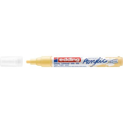Edding 5100 - Marqueur acrylique - jaune pastel