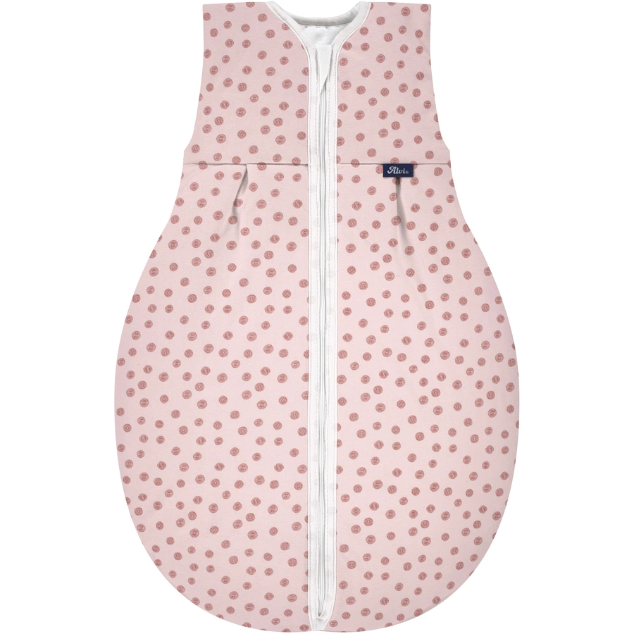 Alvi® Kugelschlafsack Thermo Curly Dots