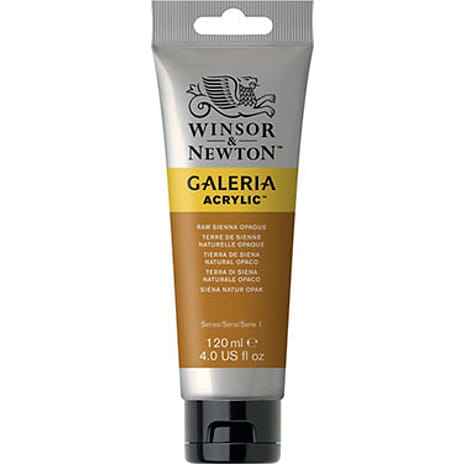 Galeria akrylmaling 120 ml - Raw Sienna Opaque