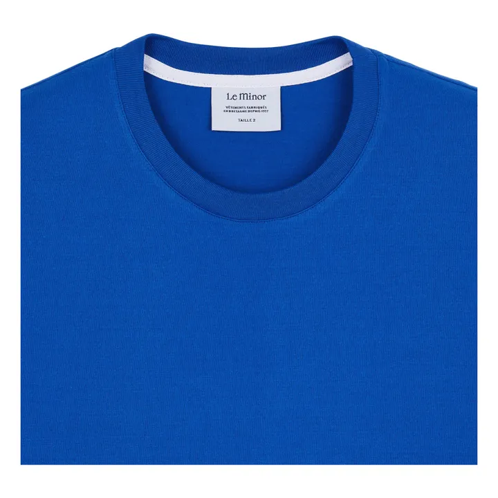 Le Minor T-shirt Eric | Bleu roi