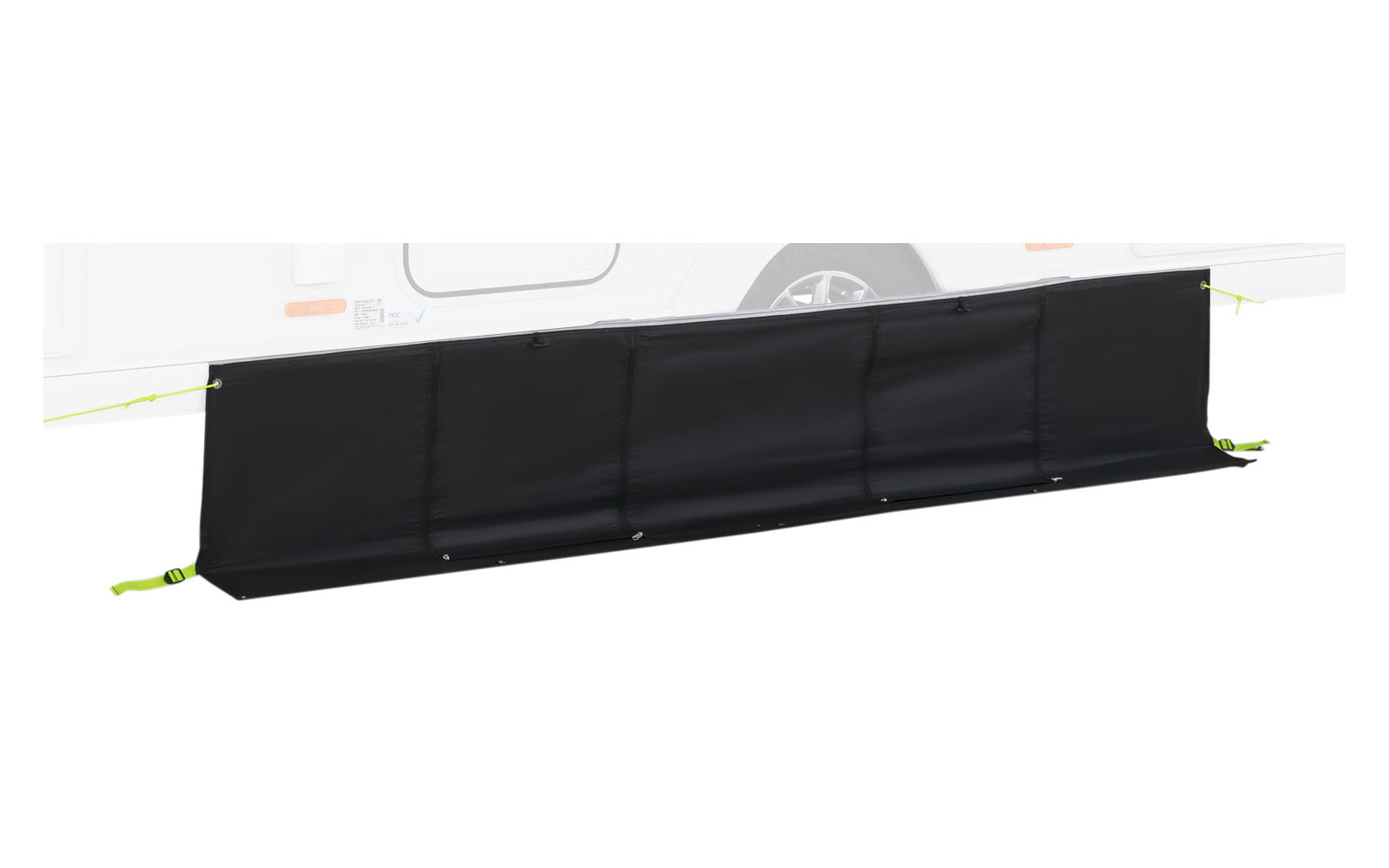 Dometic Dual Fix Bodenschürze für Wohnwagen- / Reisemobilvorzelt 200 cm