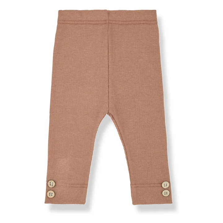 1+ in the family Legging Sina Côtelé | Abricot