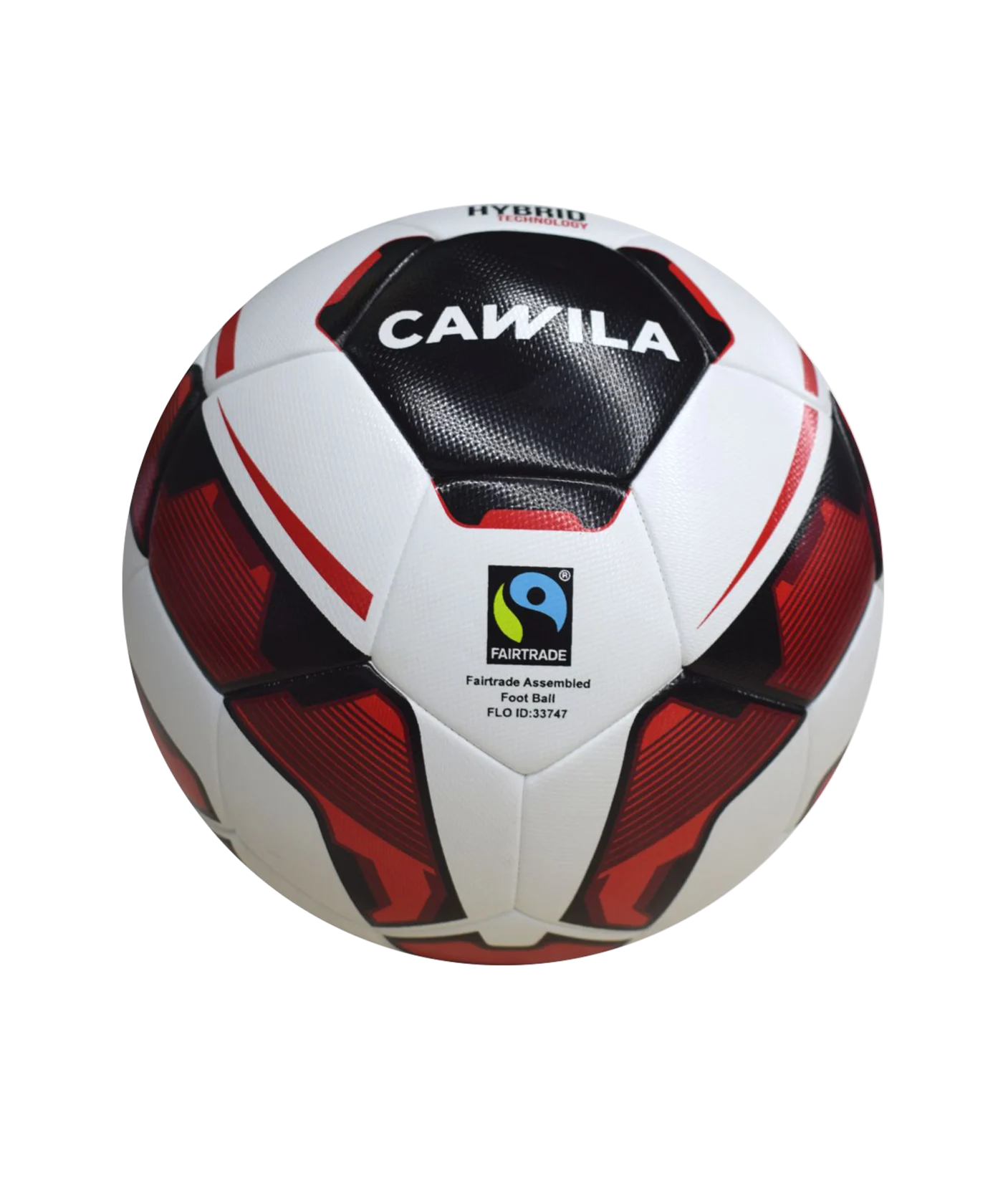 Cawila Fußball MISSION HYBRID Fairtrade Größe 5