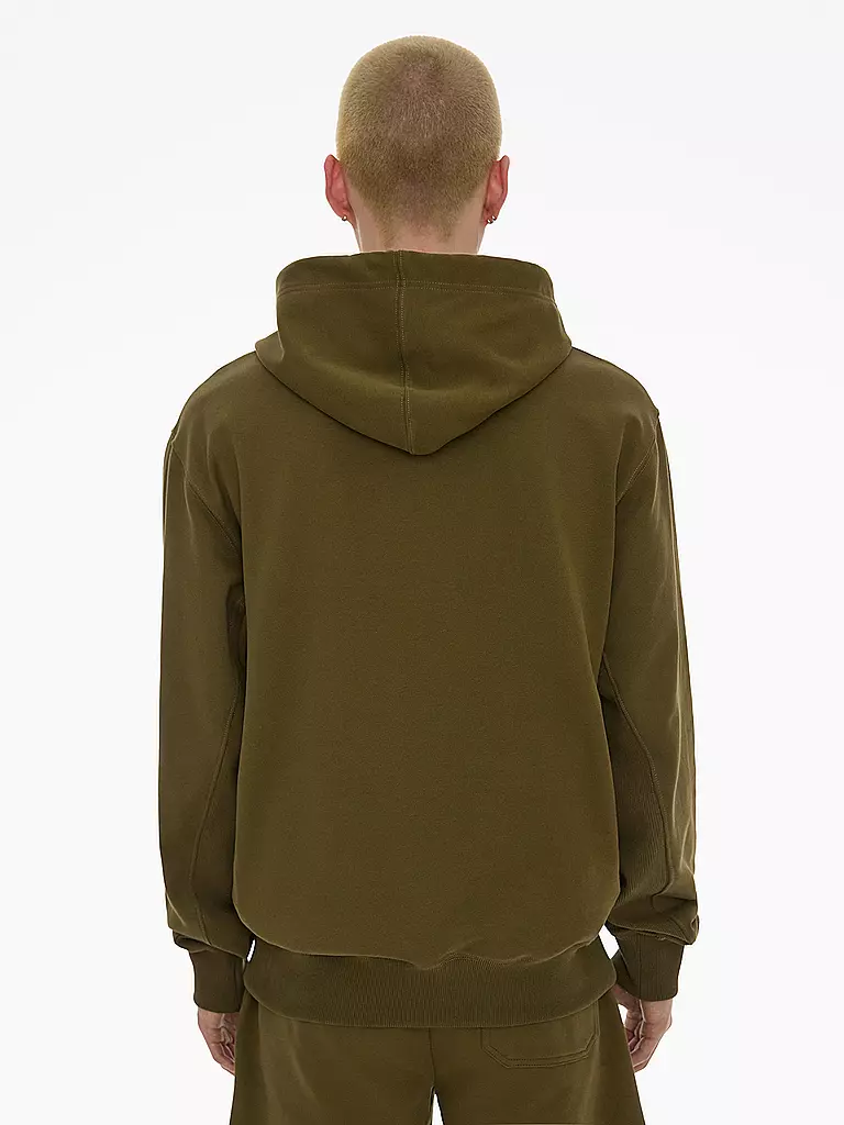 HELMUT LANG Kapuzensweater - Hoodie olive