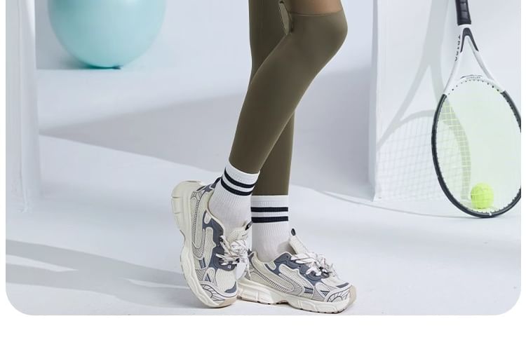 Sishan - Sportlegging met hoge taille en zakken