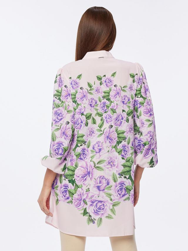 Longbluse Floral