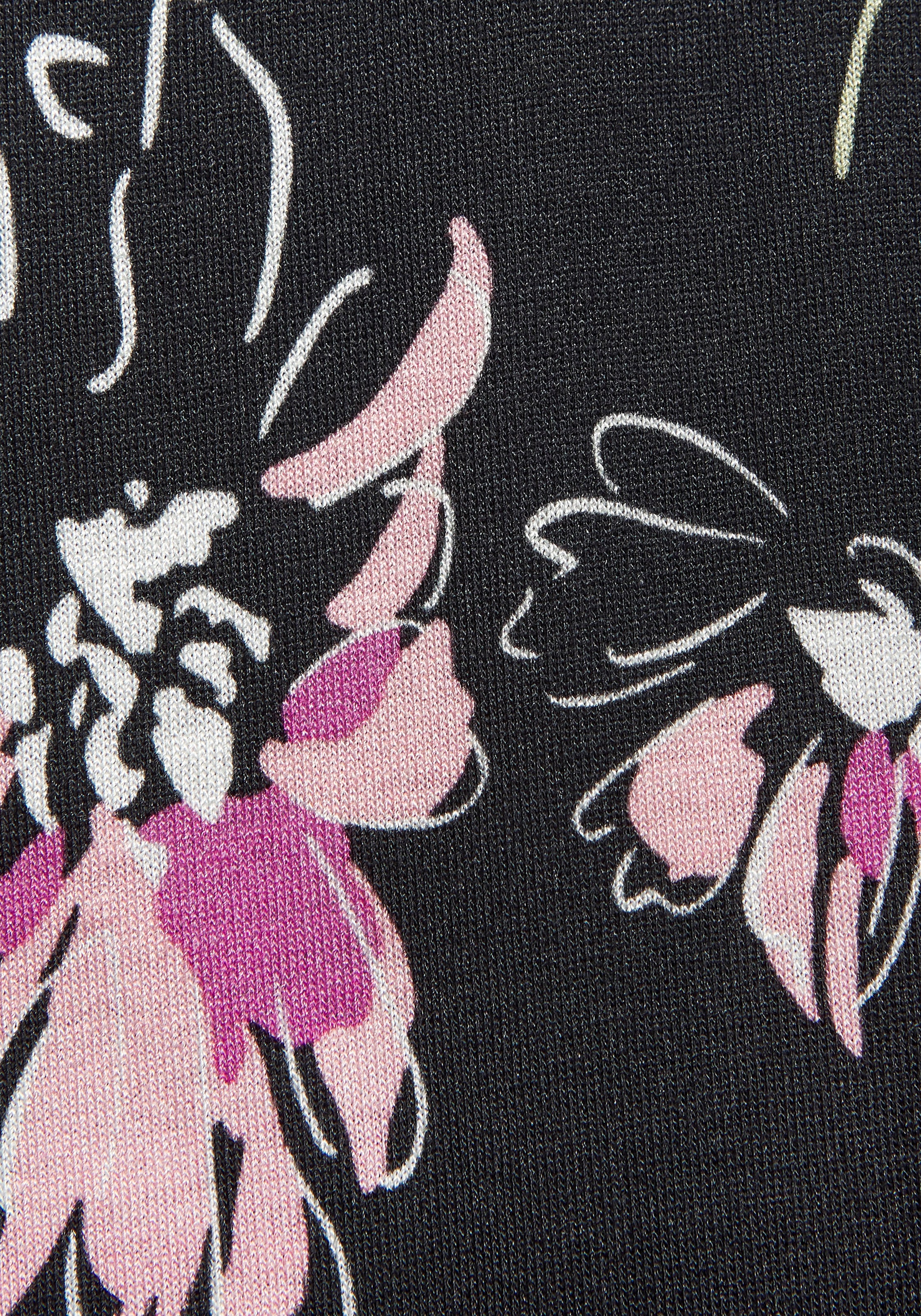 Vivance Rundhalsshirt , mit verspielten Volants aus weichem Jersey, sommerlich