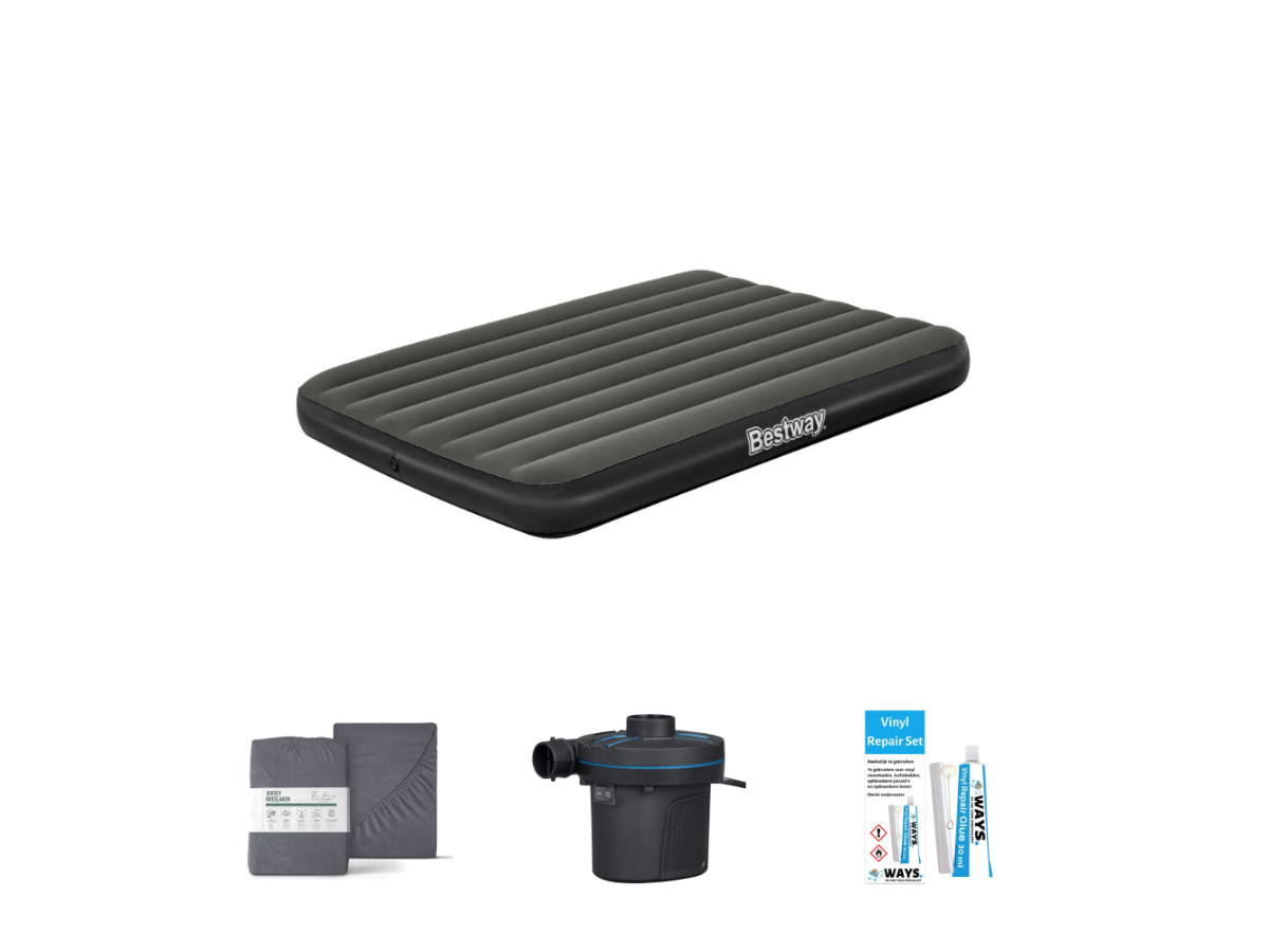 Bestway Tritech Full 191 x 137 cm Luchtbedset - 4-delig