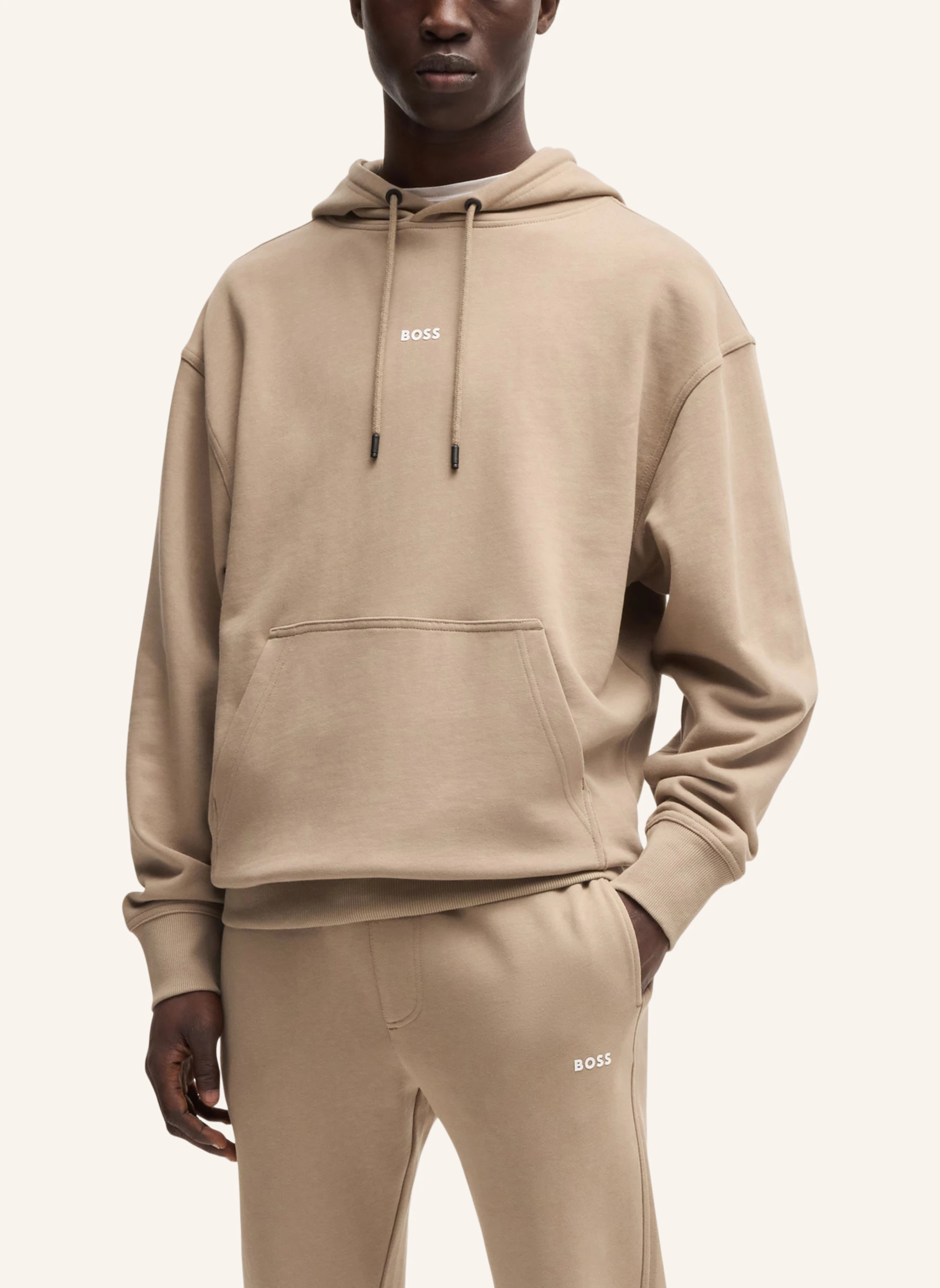 BOSS Sweatshirt TRACKSUITWESMALLHOOD Regular Fit