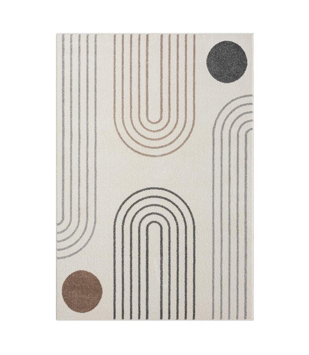 Tapis salon RERAND en polypropylène doux et soyeux OEKO TEX