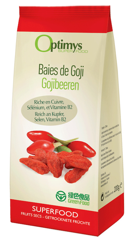 OPTIMYS Goji greenfood<br>200 g