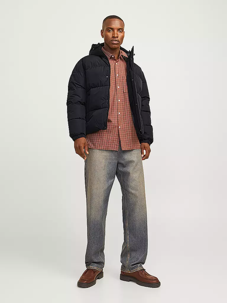 JACK & JONES Steppjacke JJEBRADLEY schwarz