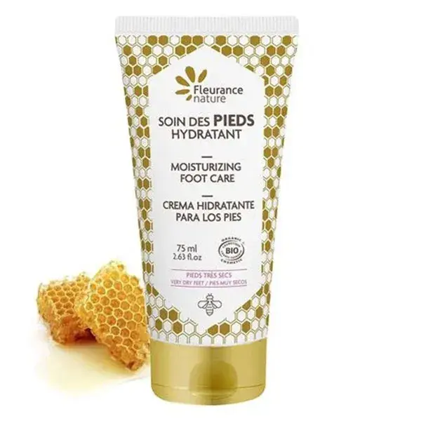 Fleurance Nature - Hidratação para os pés com geleia real orgânica - Bisnaga de 75ml