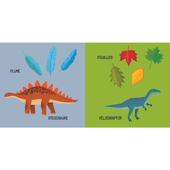 Les dinosaures - Livre + Puzzle 40 pièces