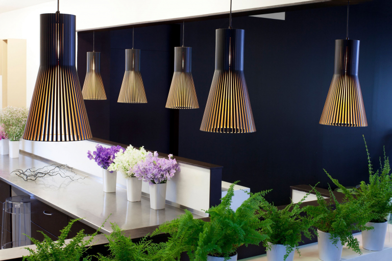 Secto Design Secto 4201 hanglamp Ø25 zwart
