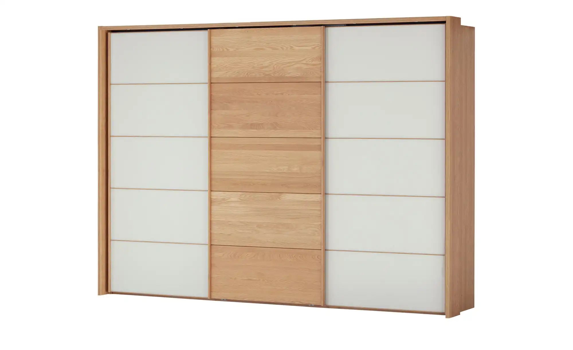 Woodford Schwebetürenschrank, 3-türig teilmassiv Kyran