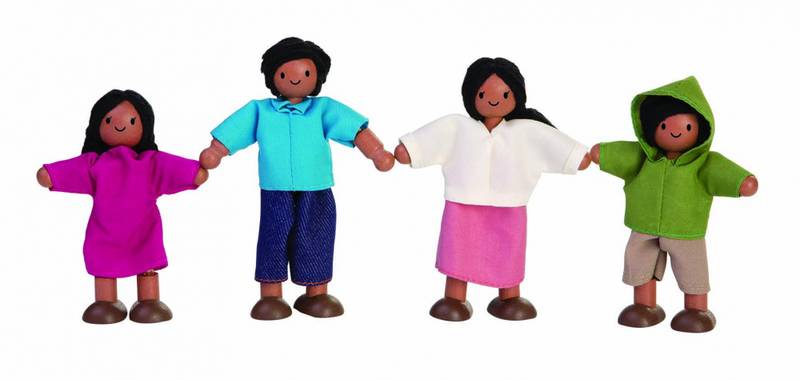 PlanToys Dukkefamilie