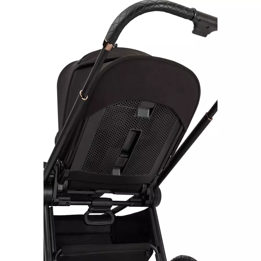 MOON Kombikinderwagen Resea Edition+ blackblack matt