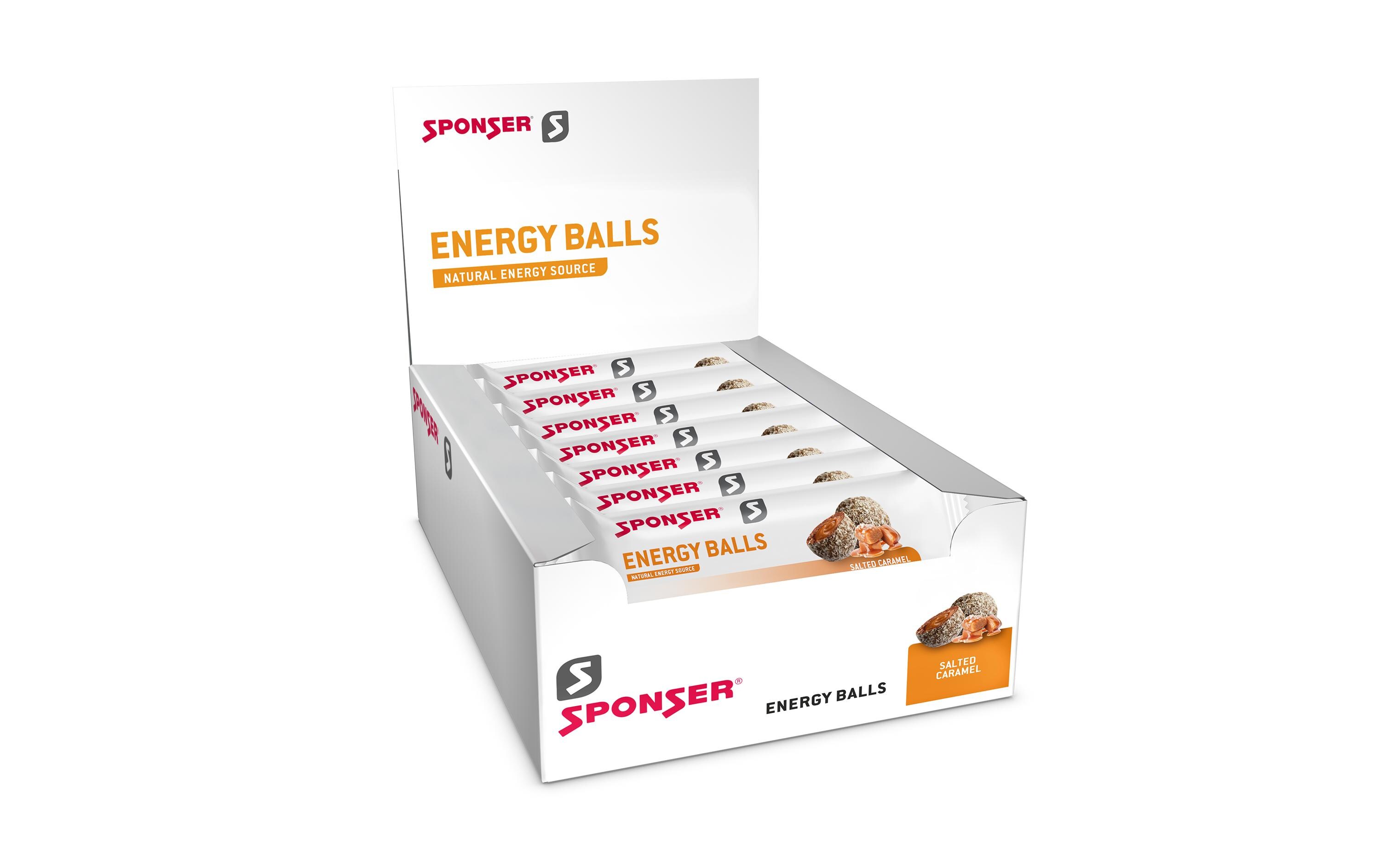 Energyballs Salted Caramel, 18 x 45gFruchtige Energiebällchen für sportliche Aktivitäten