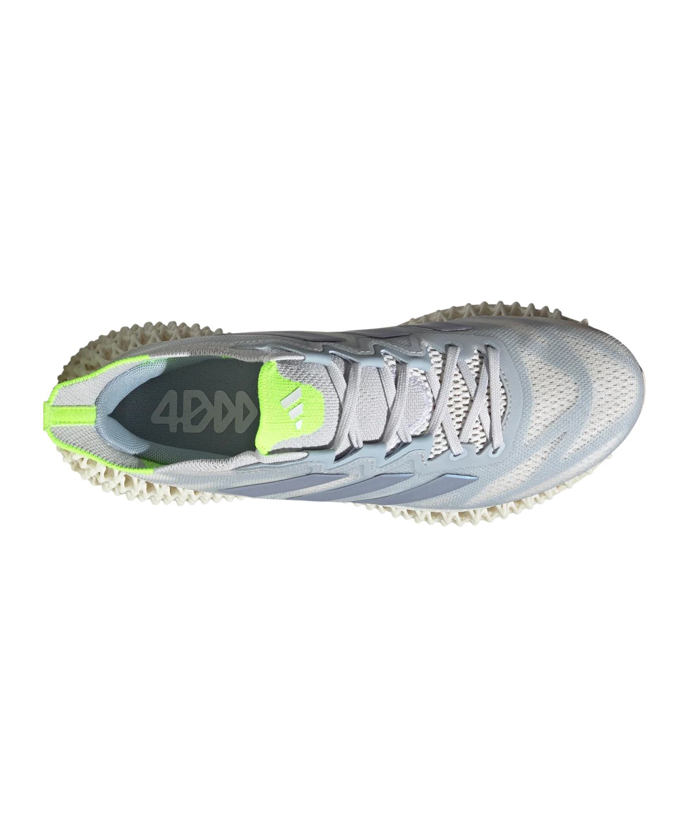 adidas 4DFWD 3 Damen Grau Lila Gelb Laufschuh