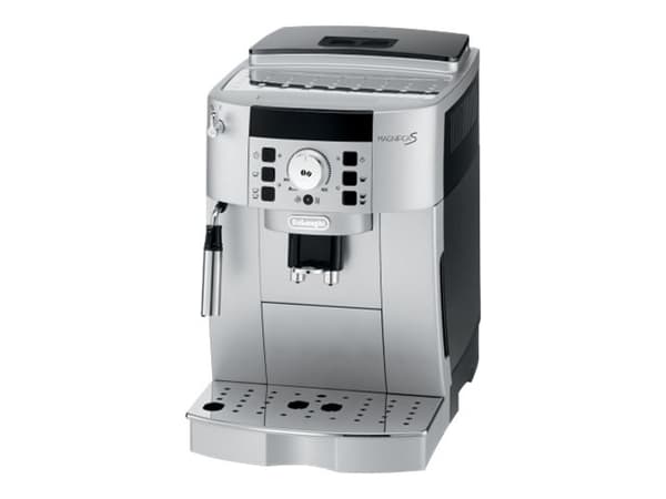 De'Longhi Magnifica S ECAM 22.110.SB - Automatisk kaffemaskin med melkeskummer - 15 bar - 2 kopper - sølv/svart
