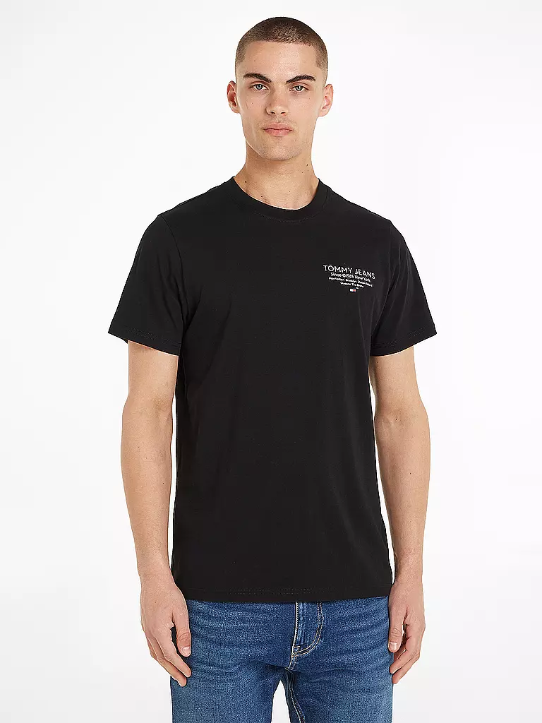 TOMMY JEANS T-Shirt schwarz