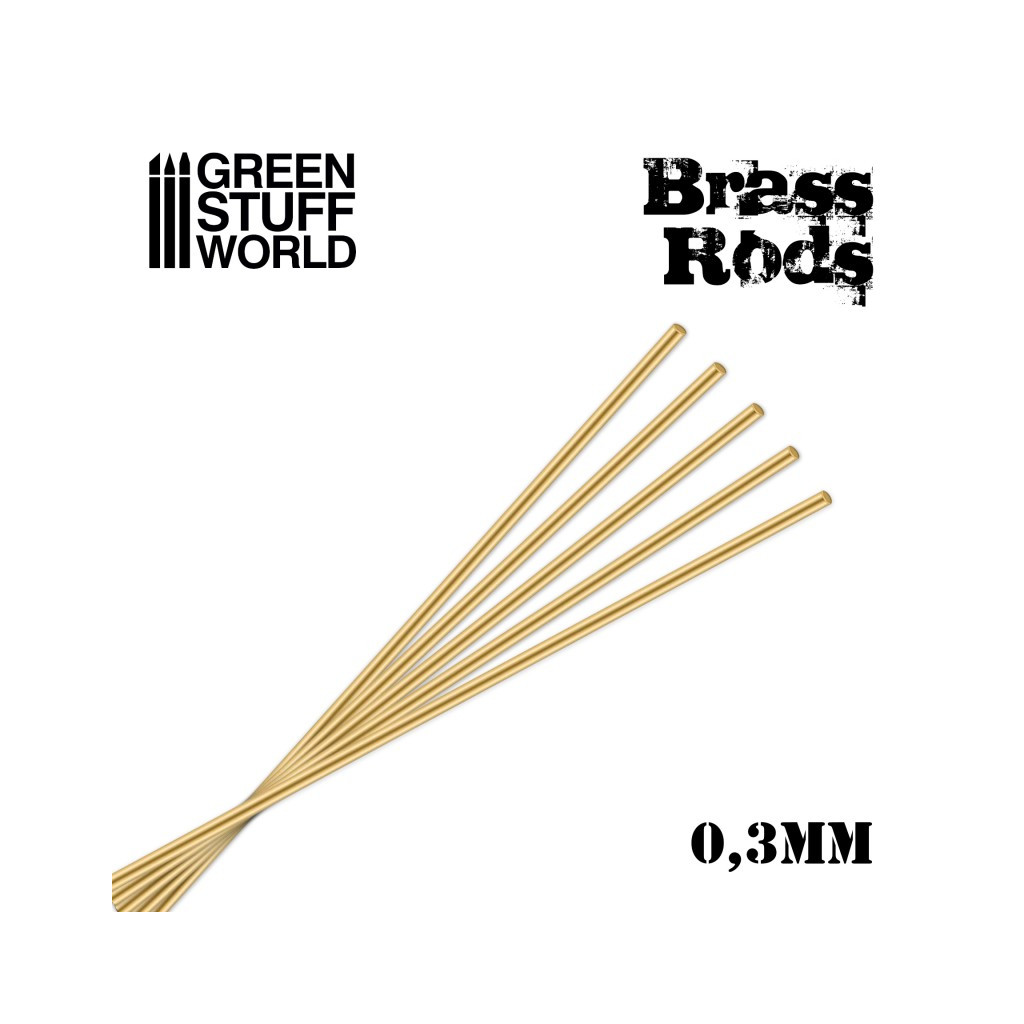 Tiges de Laiton 0.3mm