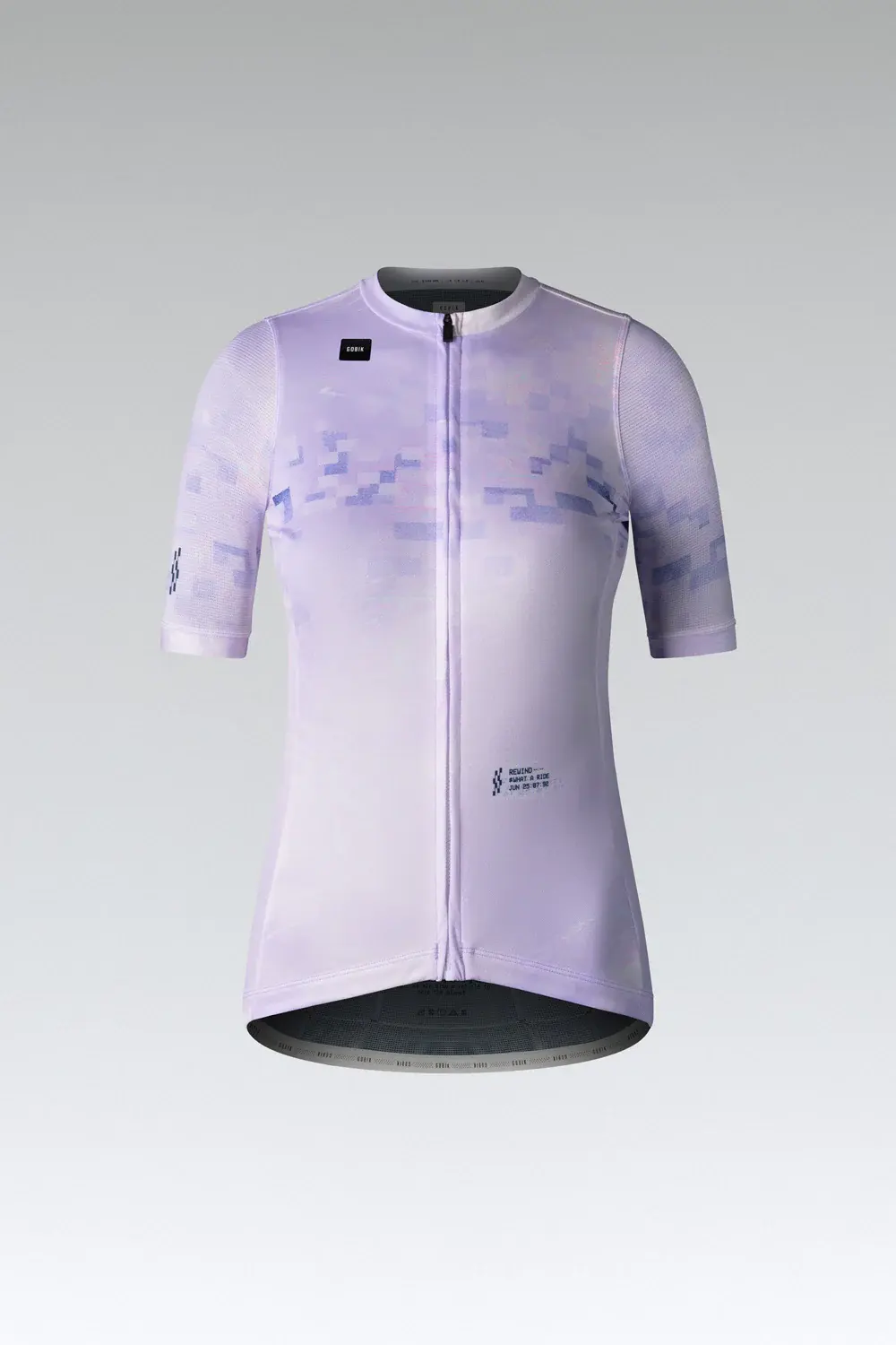 Gobik Stark Fietsshirt Korte Mouwen Paars/Lila Dames