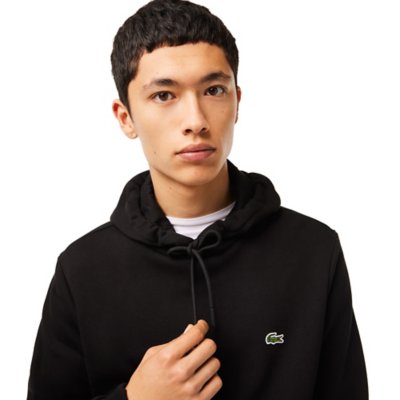 Sweatshirt à capuche homme en molleton LACOSTE