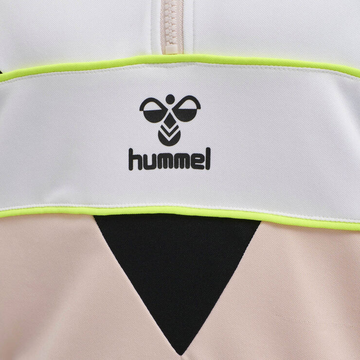 Hummel hmlSTUDIO HALF ZIP Sweatshirt Pink